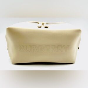 Burberry Cream Cosmetic/toiletry  Bag